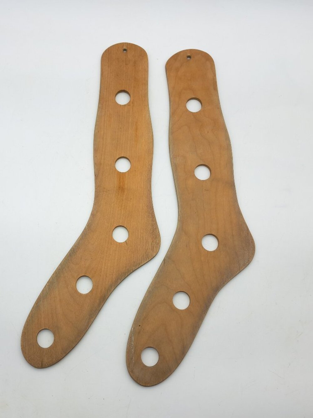 Pair of Wood Sock Stretchers